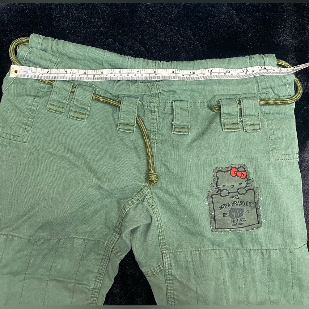 MOYA BRAND x HELLO KITTY Collaboration Jiu Jitsu Gi Military Green RARE K1 - Picture 9 of 10